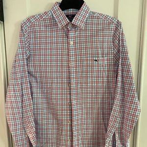 Vineyard Vines Mens Slim Fit Tucker Shirt Mens XS
